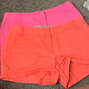 J Crew Chino Shorts (2 pairs)